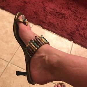 Beaded Sandals